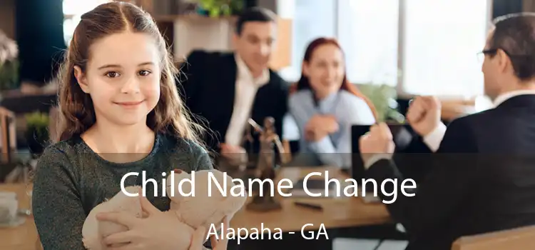  Child Name Change Alapaha - GA