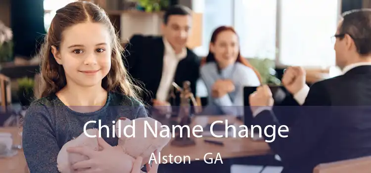  Child Name Change Alston - GA
