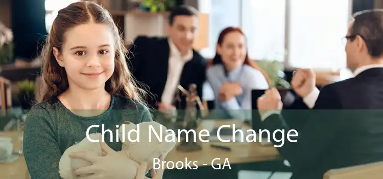  Child Name Change Brooks - GA