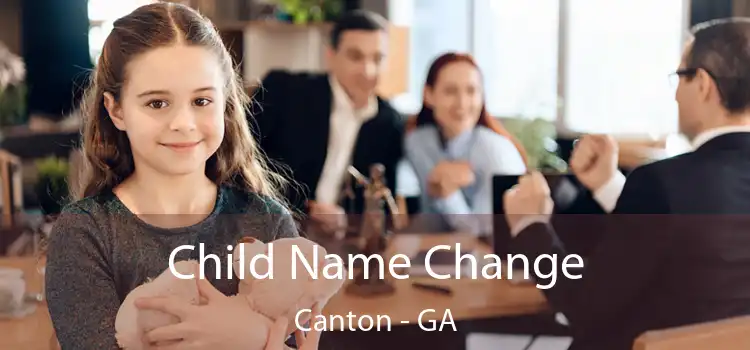  Child Name Change Canton - GA