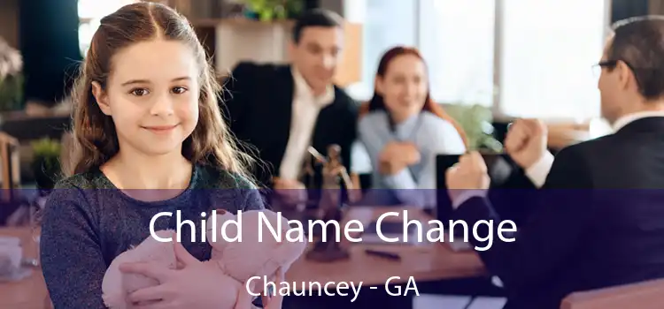  Child Name Change Chauncey - GA