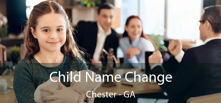  Child Name Change Chester - GA