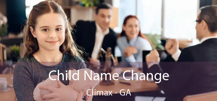  Child Name Change Climax - GA