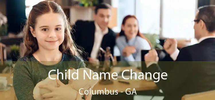  Child Name Change Columbus - GA