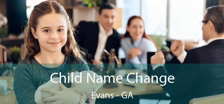  Child Name Change Evans - GA