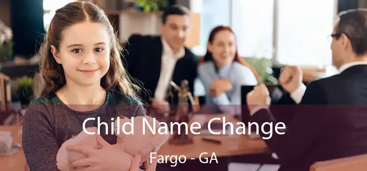  Child Name Change Fargo - GA