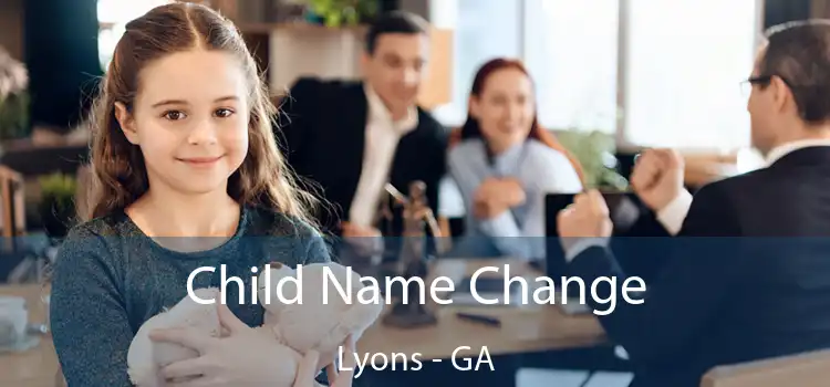  Child Name Change Lyons - GA