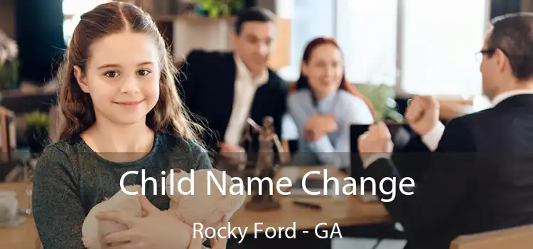  Child Name Change Rocky Ford - GA
