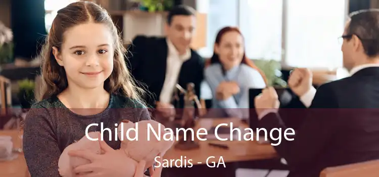  Child Name Change Sardis - GA