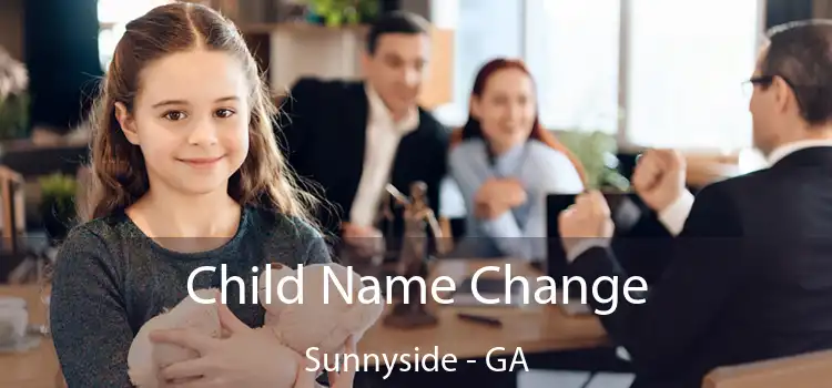  Child Name Change Sunnyside - GA