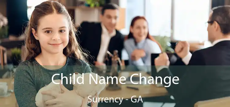  Child Name Change Surrency - GA