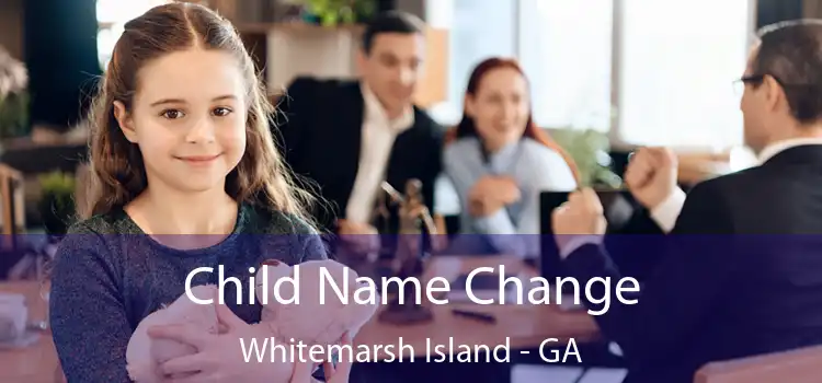  Child Name Change Whitemarsh Island - GA