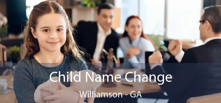  Child Name Change Williamson - GA