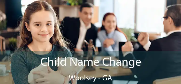  Child Name Change Woolsey - GA