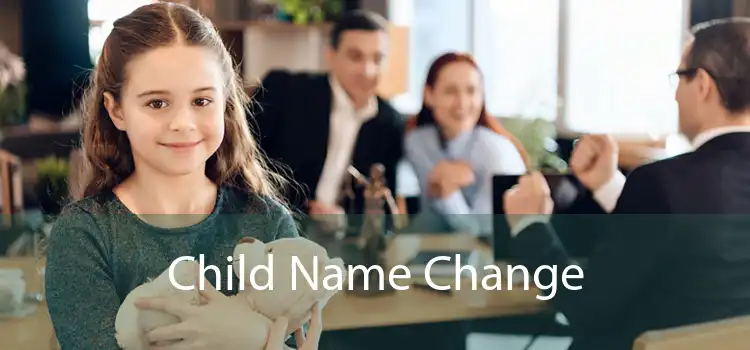 Child Name Change 