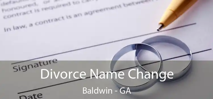  Divorce Name Change Baldwin - GA