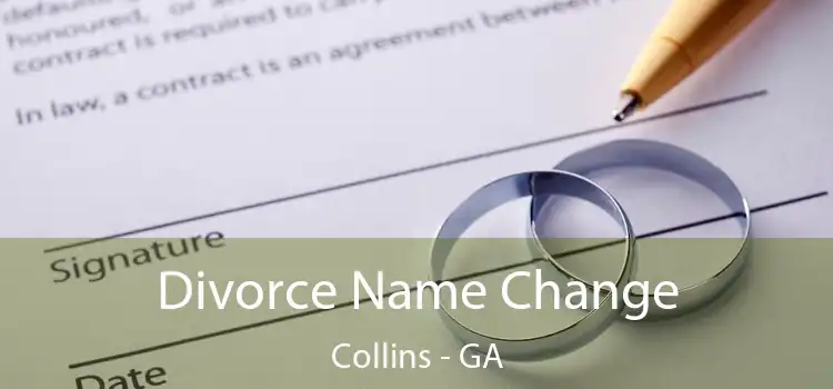  Divorce Name Change Collins - GA