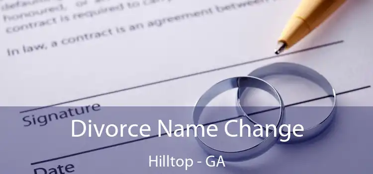  Divorce Name Change Hilltop - GA