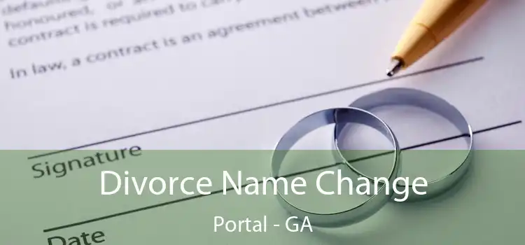  Divorce Name Change Portal - GA