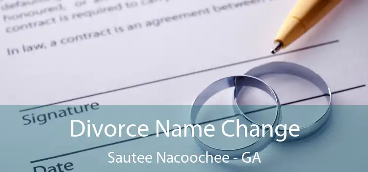  Divorce Name Change Sautee Nacoochee - GA