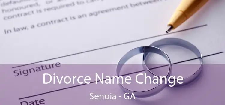  Divorce Name Change Senoia - GA