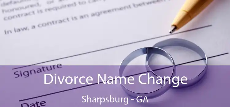  Divorce Name Change Sharpsburg - GA