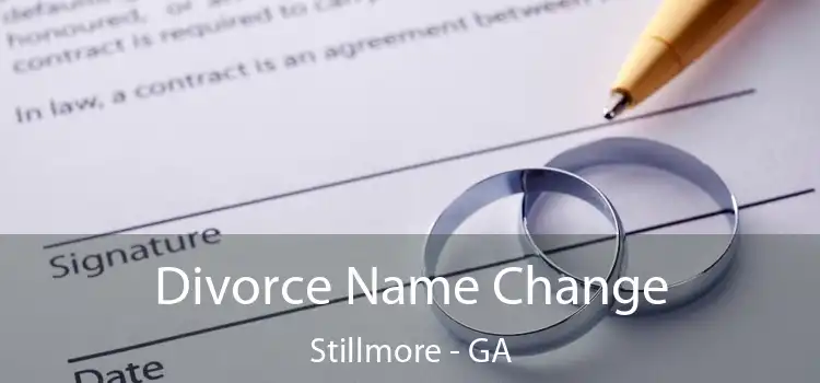  Divorce Name Change Stillmore - GA
