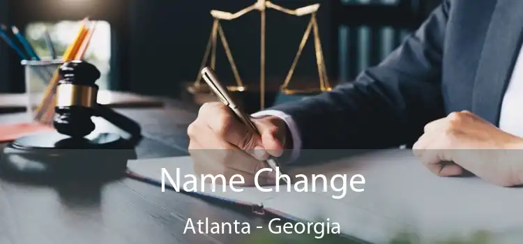Name Change Atlanta - Georgia
