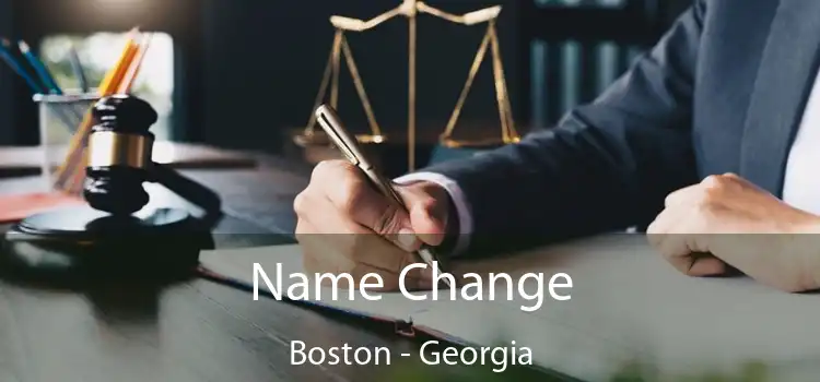Name Change Boston - Georgia
