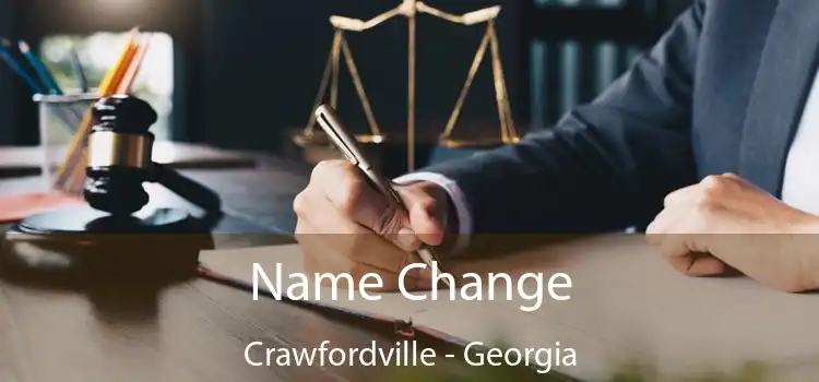 Name Change Crawfordville - Georgia