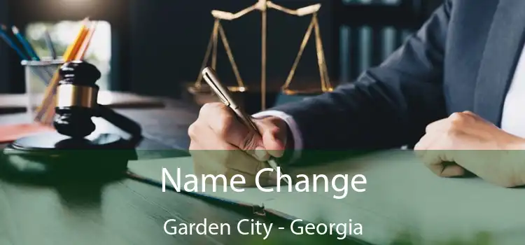 Name Change Garden City - Georgia