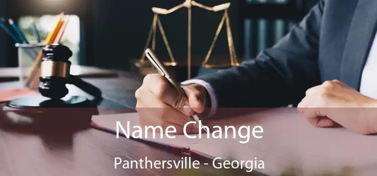 Name Change Panthersville - Georgia