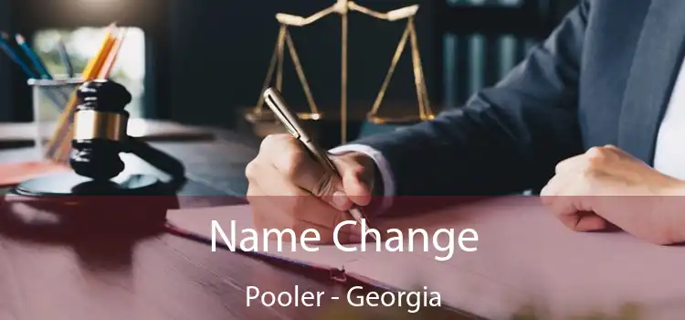 Name Change Pooler - Georgia