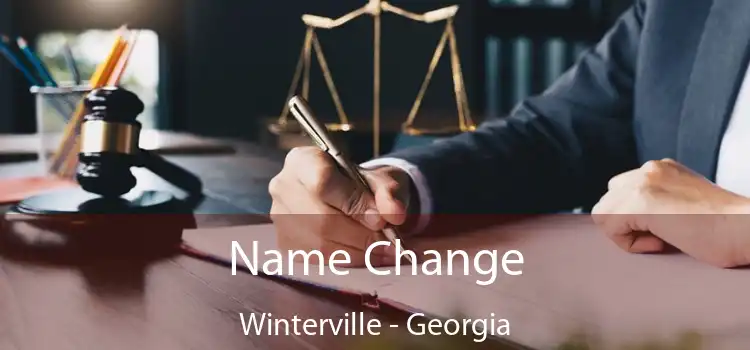 Name Change Winterville - Georgia