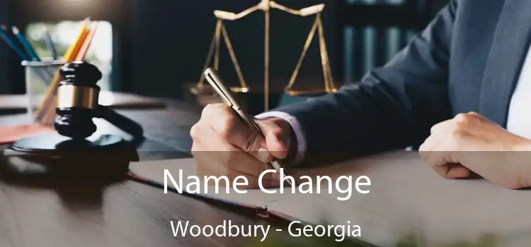 Name Change Woodbury - Georgia
