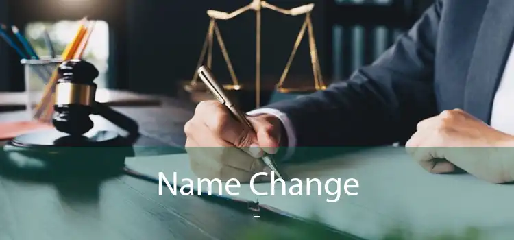  Name Change - 